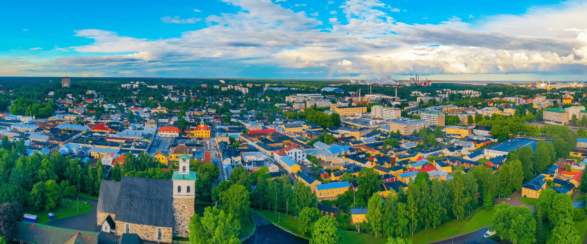 Rauma ilmakuvasta